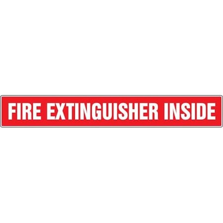FIRE EXTINGUISH ER LABEL FIRE LFXG463VSP